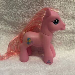 2007 My Little Pony G3 Pinkie Pie - Hasbro Pink Earth Pony w/ Tinsel